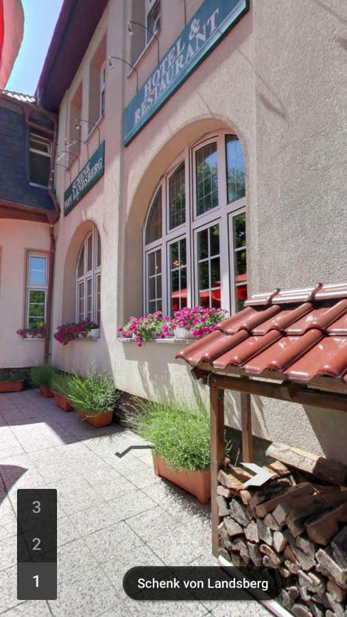 Hotel & Restaurant Schenk Von Landsberg ทอยพิทซ์ ภายนอก รูปภาพ