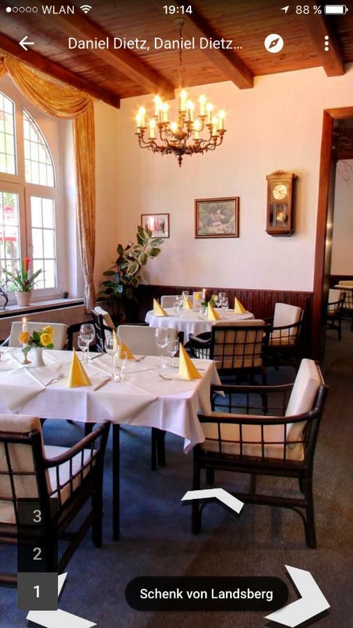 Hotel & Restaurant Schenk Von Landsberg ทอยพิทซ์ ภายนอก รูปภาพ